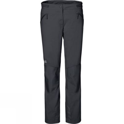 Pantalones Jack Wolfskin Gravity Flex Mujer Gris Oscuro - Chile FTJ812907